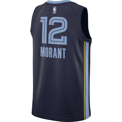 Men's Memphis Grizzlies Jersey, Ja Morant Basketball Uniform #12,  Breathable Embroidered Basketball Swingman Jersey : : Everything  Else