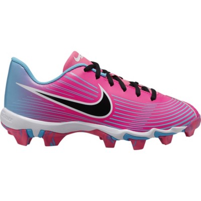 purple softball cleats