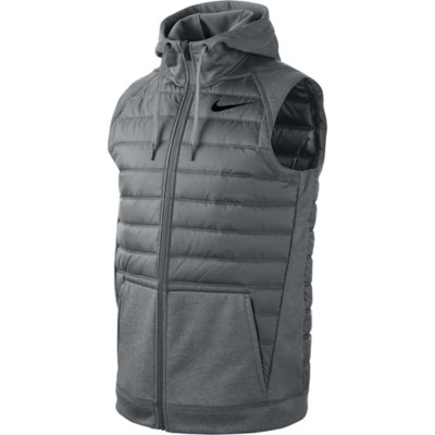 nike therma full zip winterized vest