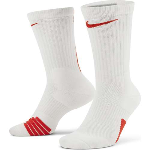 Red nike hot sale elite socks