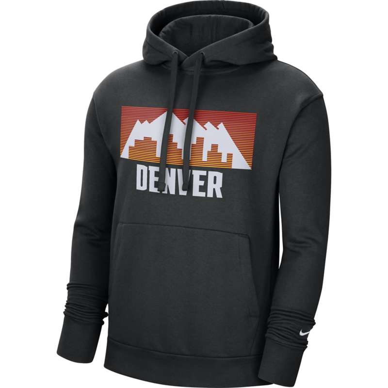 sweater with Denver Nuggets logo Basketball team hoodie comfort hoodie 