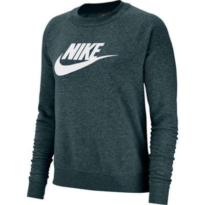 nike essential futura crew sweatshirt grey