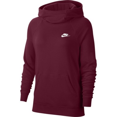 dark beetroot nike hoodie