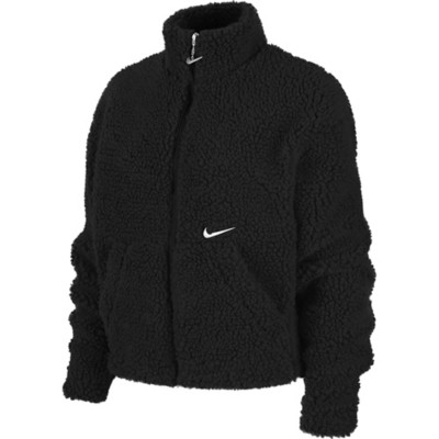 nike sherpa jacket womens