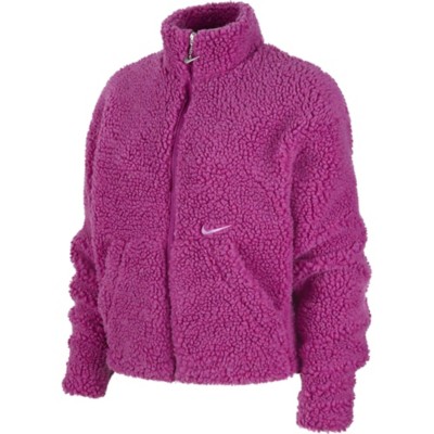 nike fuzzy jacket