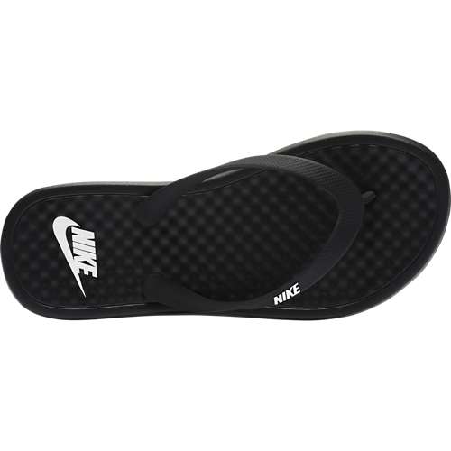 Nike Women On-Deck Flip-Flops Slipper Black Pink Shoes Beach Sandals  CU3959-005