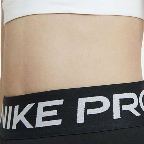 Girls' Nike crimson Pro Leggings