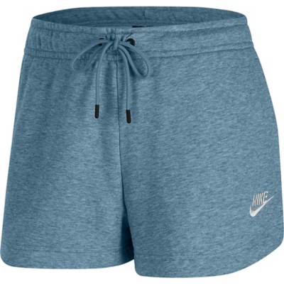 women's nike french terry yoga shorts