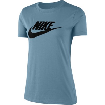 blue nike t shirt women's