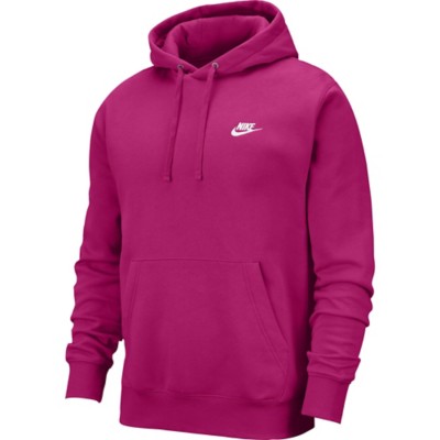 dark pink nike hoodie