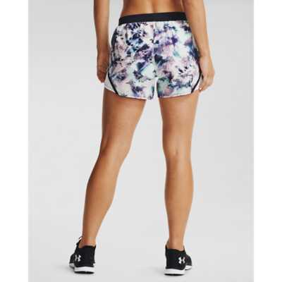 Under Armour Womens Fly by 2.0 Printed Running Shorts Sports & Outdoors  Shorts
