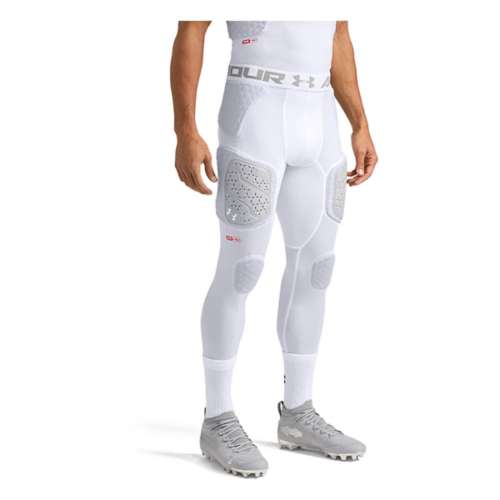 TUOY Men's Padded Compression Pants Quick Drying 7 Pads Hip Thigh