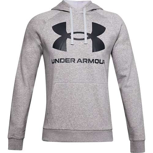 Youth Under Armour Navy Atlanta Braves Hooded Armour Fleece Pullover