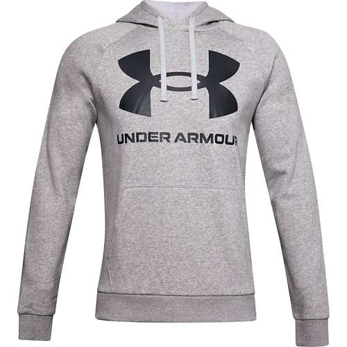 Men's Under Armour Rival Big Logo Fleece Hoodie | SCHEELS.com