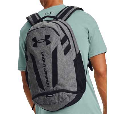 Under Armour Wisconsin Hustle 5.0 Backpack (Red)