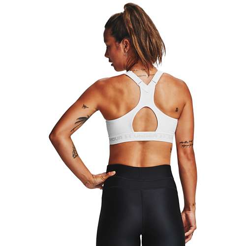 Women's Under armour Jersey Zip-Front Crossback Sports Bra