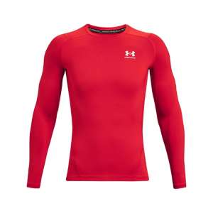 Under Armour Men's HeatGear Armour Short-Sleeve Compression T-Shirt , White  (100)/Graphite , Large, Shirts -  Canada