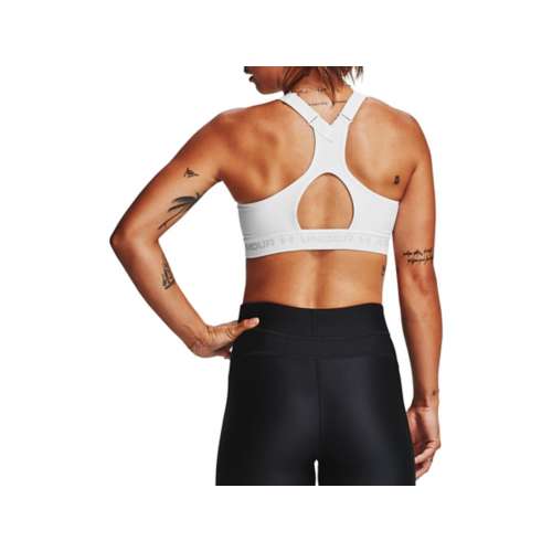 Women's Under armour Jersey Zip-Front Crossback Sports Bra