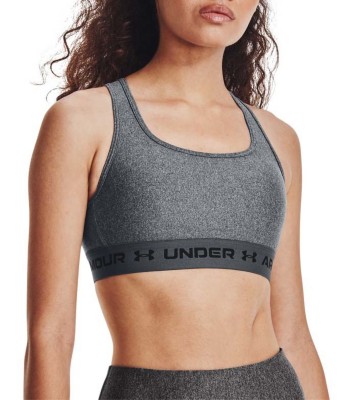Buy Under Armour Women's Crossback Mid Heather Sports Bra at