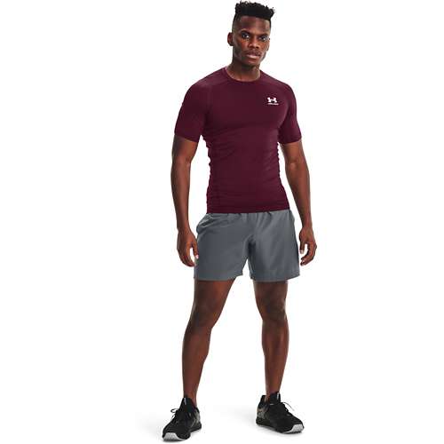 Men's UA HeatGear® Armour Short Sleeve Compression Shirt 1257468-410 – Mann  Sports Outlet