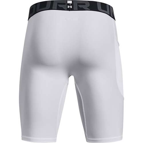 Under Armour Short de compression Homme - HeatGear® Armour - Blanc