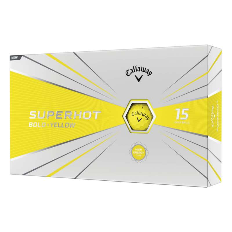 Callaway Superhot Bold 15Pack 2020 Golf Balls