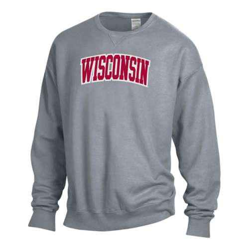 Gear For Sports Wisconsin Badgers Comfort Wash Willie Crew
