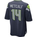 2019-23 SEATTLE SEAHAWKS METCALF #14 NIKE GAME JERSEY (HOME) S - W/TAG -  Classic American Sports