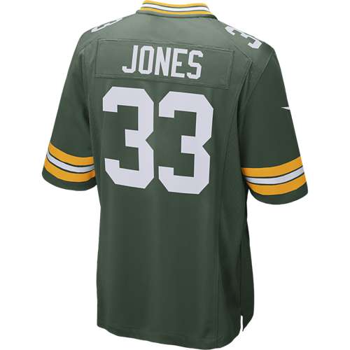 Nike Green Bay Packers Aaron Jones #33 Game Jersey