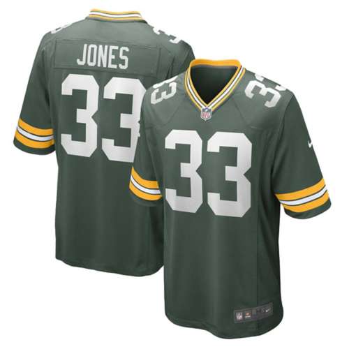 Nike Green Bay Packers Aaron Jones #33 Game Jersey