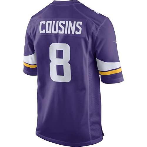 Men's Nike Purple Minnesota Vikings Custom Game Jersey