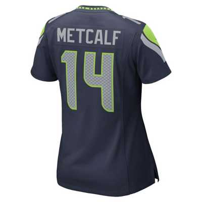 Dk Metcalf Seattle Seahawks Nike Women's Game Player Jersey - College Navy