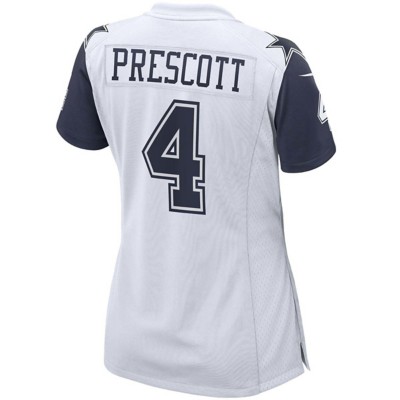 Women s Nike Dak Prescott White Dallas Cowboys Alternate Game Jersey