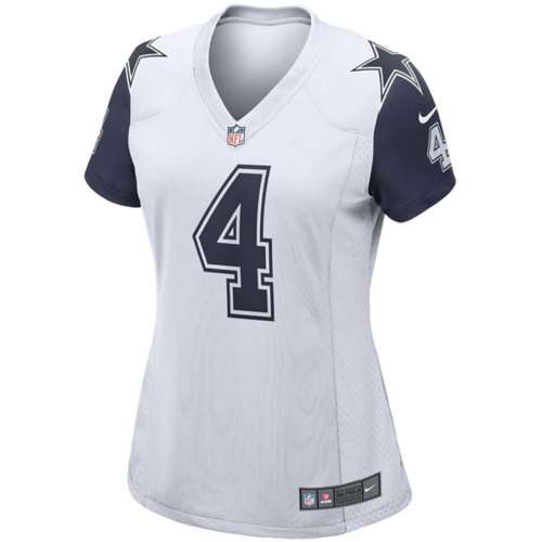 Nike Women's Dallas Cowboys Dak Prescott #4 Color Rush Game Jersey