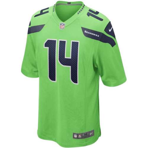 Limited Men's D.K. Metcalf Green Jersey - #14 Football Seattle Seahawks  100th Season Rush Vapor Untouchable Size 40/M