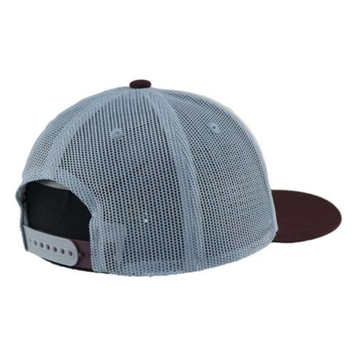 YETI Batter Trucker Hat Maroon with Badge