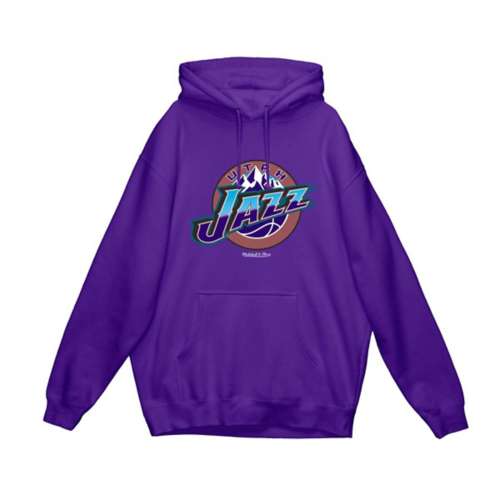 Moschino Kids TEEN logo embroidered hoodie Utah Jazz Hoodie