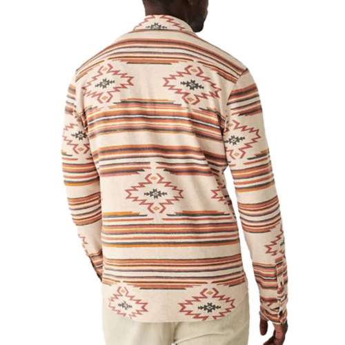 Men's Faherty Doug Good Feather Knit Alpine Dress Shirt
