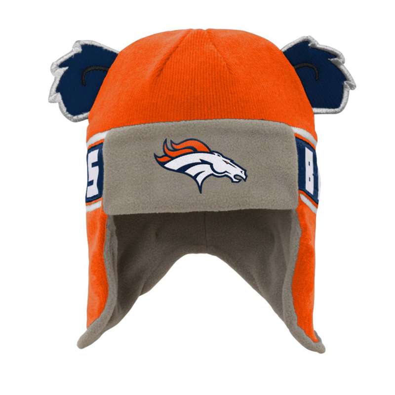 Nike Baby Kids' Denver Broncos Genuine Stuff Infant Hat Trapper