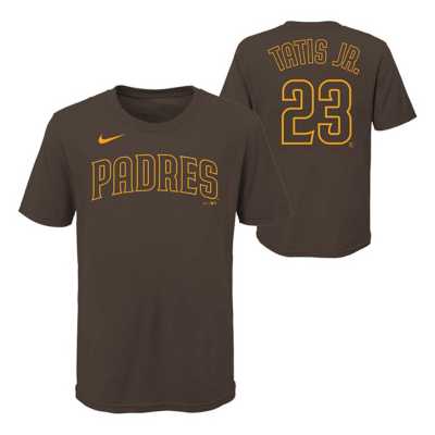 Fernando Tatis Jr. San Diego Padres Nike Name & Number T-Shirt - Gold