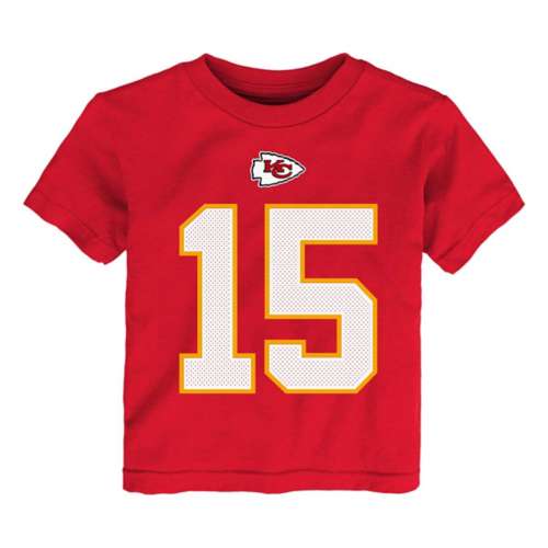 Patrick Mahomes Kansas City Chiefs Name & Number T-Shirt