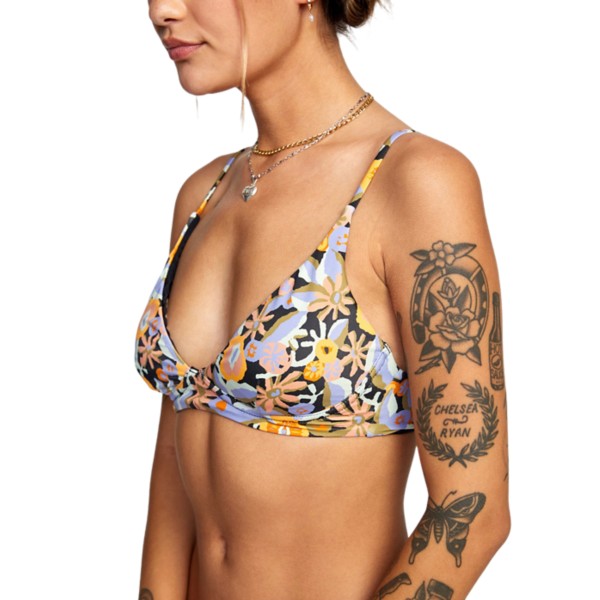 Women's RVCA Avant Gardner Triangle Bikini Top product image