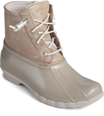 sperry duck boots leather