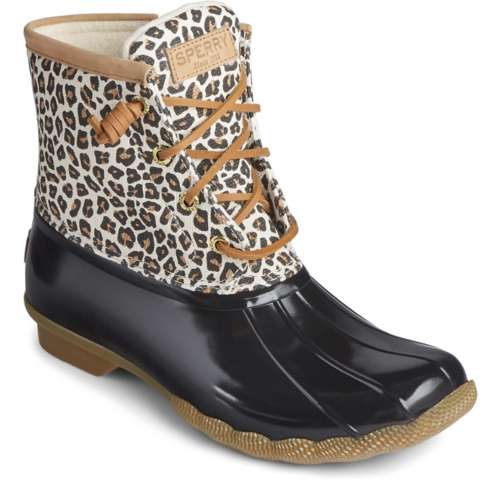 Animal print duck on sale boots