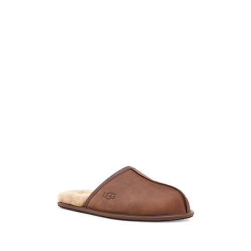 Men's UGG Scuff Leather Slippers