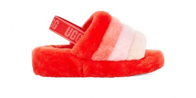 colorful ugg slides