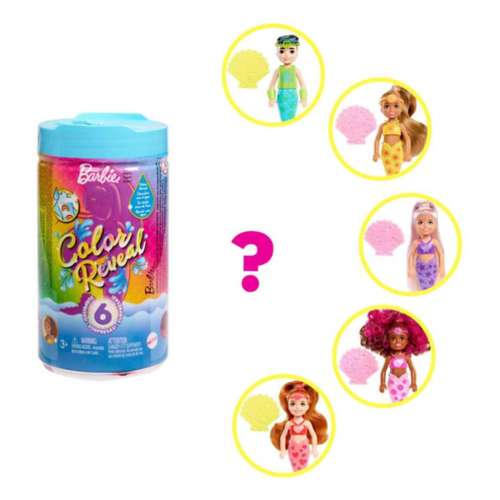 Barbie ASSORTED Chelsea Mermaid Color Reveal Series