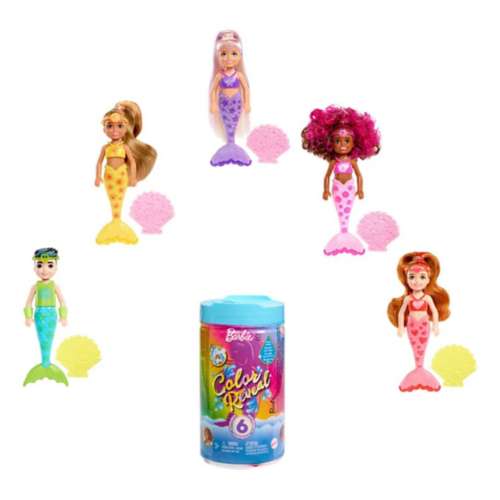 Barbie ASSORTED Chelsea Mermaid Color Reveal Series