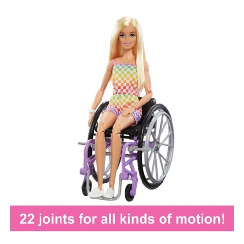 Barbie Wheelchair Doll Blonde - Primary Image
