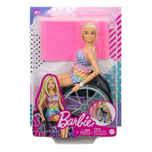 Barbie Wheelchair Doll Blonde - Primary Image